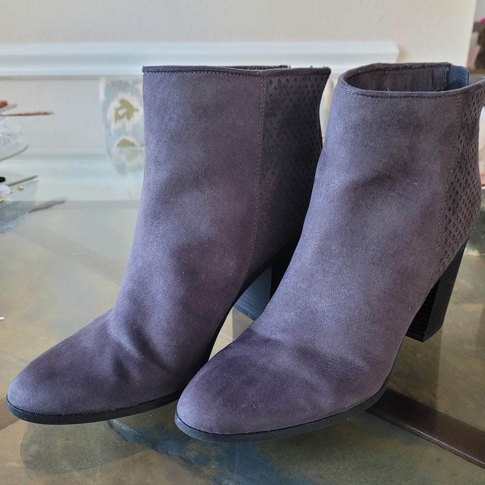 Gray Booties
